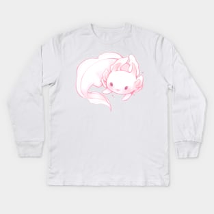 axolotl Kids Long Sleeve T-Shirt